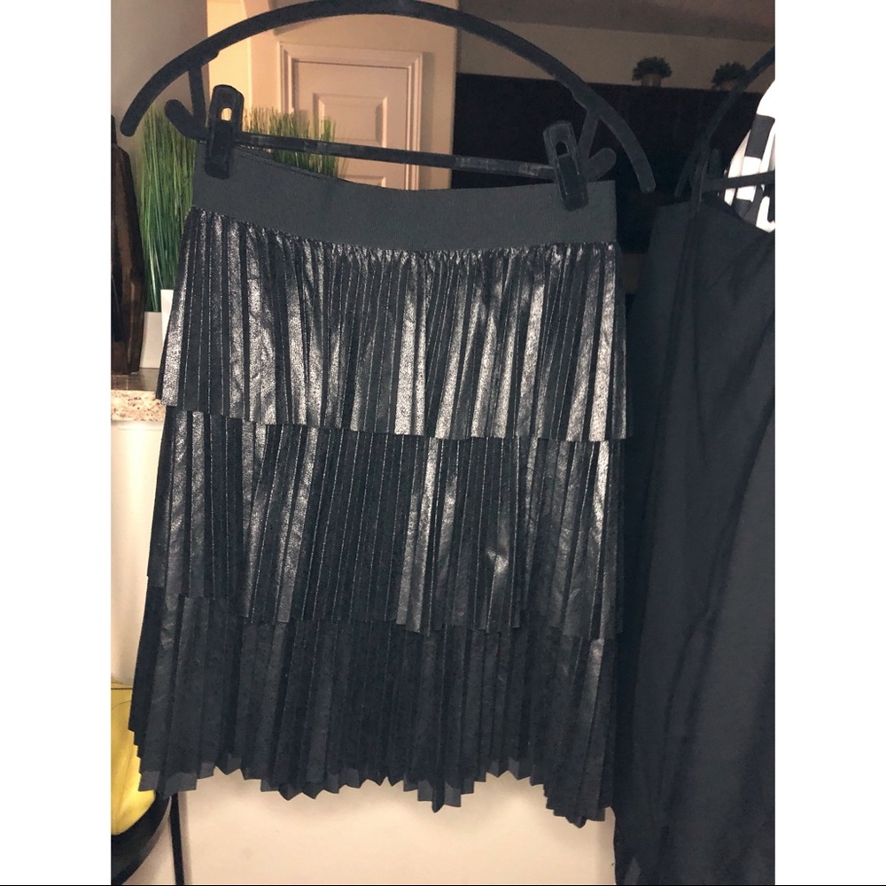 Lane Bryant Accordion Layered Skirt; Sz 18/20
